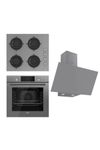 Ferre Flowart Serisi Gri Set (Cs208 + Qms63Cpr +D079 )