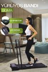 Proforce Sigma Koşu Bandı Uzaktan Kumandalı Yürüme Bandı Led Ekran, Kolay Kurulum, Katlanabilir, 0-8Km/Sa Siyah, Renk : SİYAH 