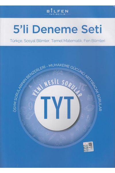 Bilfen Yayıncılık Bilfen Tyt 5'Li Deneme Seti Yeni Ürün
