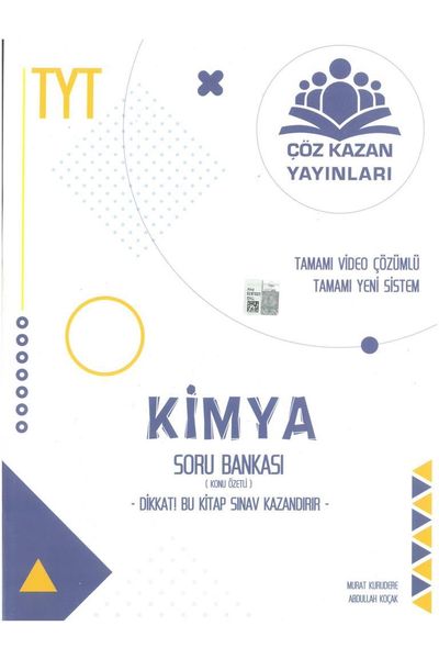 Çöz Kazan Yayınları Tyt Kimya Konu Özetli Soru Bankası