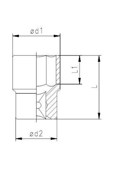 Diğer Elta 1115 1/2'' Lokma Anahtar 30 Mm