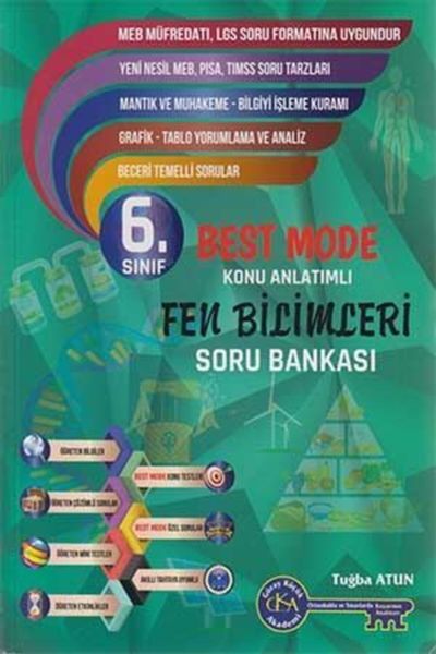 Gür Yayınları Inları 6. Sınıf Fen Bilimleri Best Mode Konu Anlatımlı
