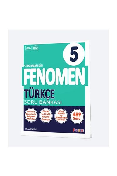Gama Yayınları 5. Sınıf Türkçe Fenomen Soru Bankası Yeni 2021