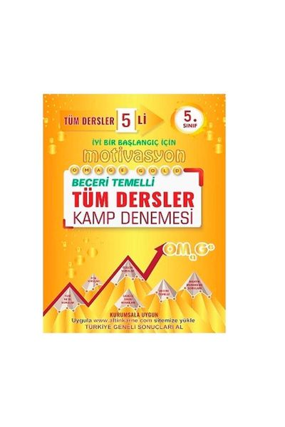 Nartest Yayınları 5. Sınıf Motivasyon Tüm Dersler Kamp 5 Deneme Omage Yayınları