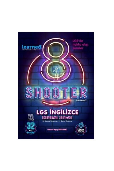 Borealis Yayıncılık Borealıs 8.Sınıf Lgs Learned Shooter Deneme Sınavı